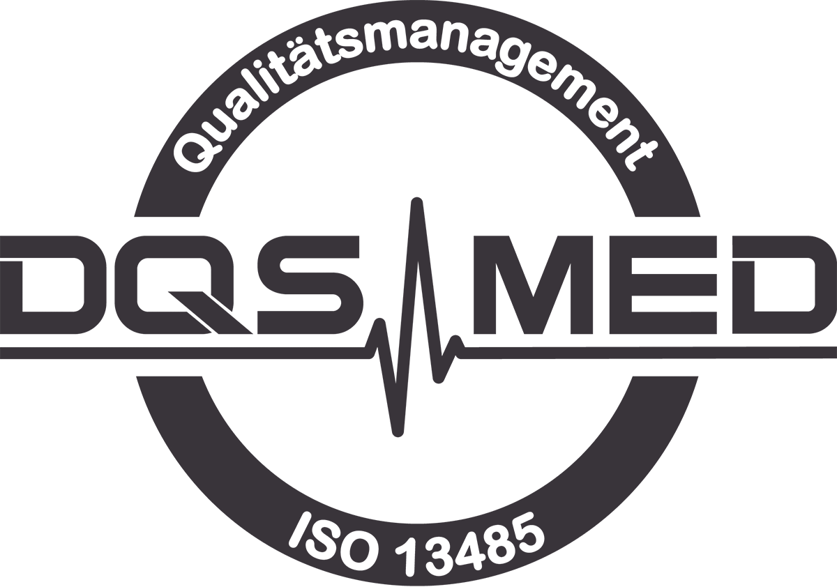 Zertifikatssiegel für Medizin­produkte – DQS MED Qualitätsmanagement ISO 13485